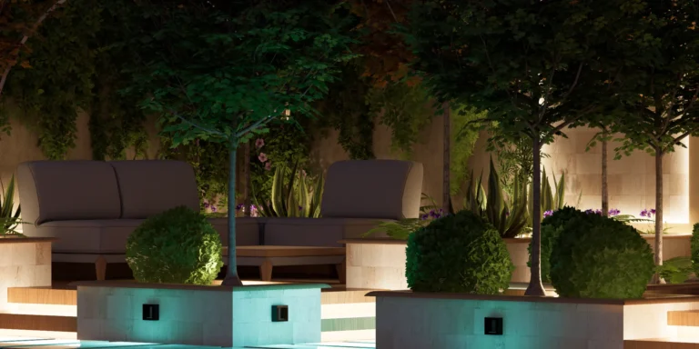 تصميم وتنفيذ ديكور المساحات الخارجية بأسرع مدة وأفضل جودة مع مؤسسة الباكتو